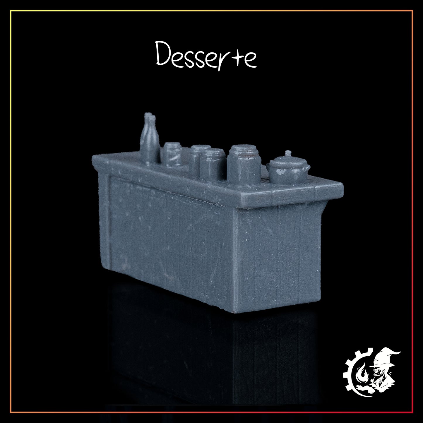 Ensemble de départ pour village – Accessoires en résine