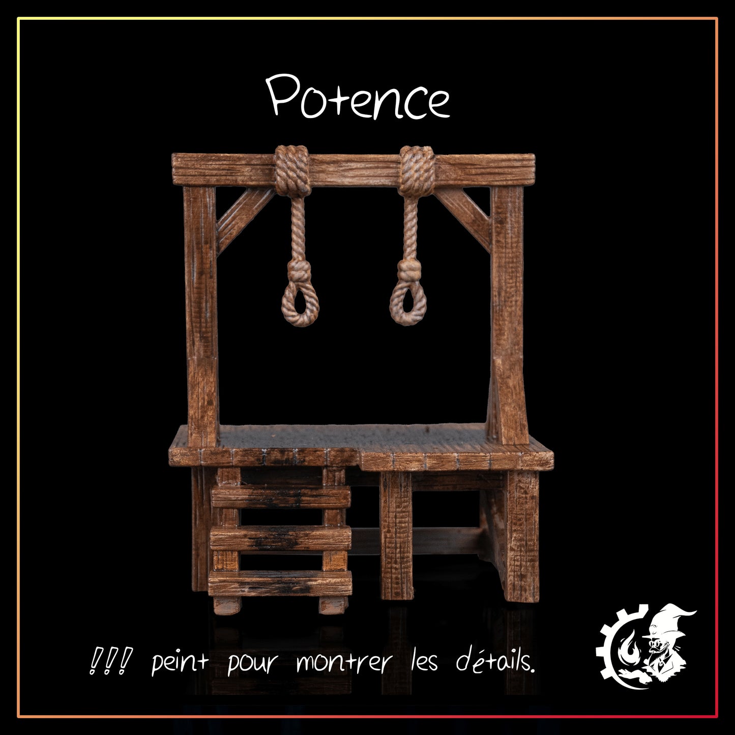 Ensemble de départ pour village – Accessoires en résine