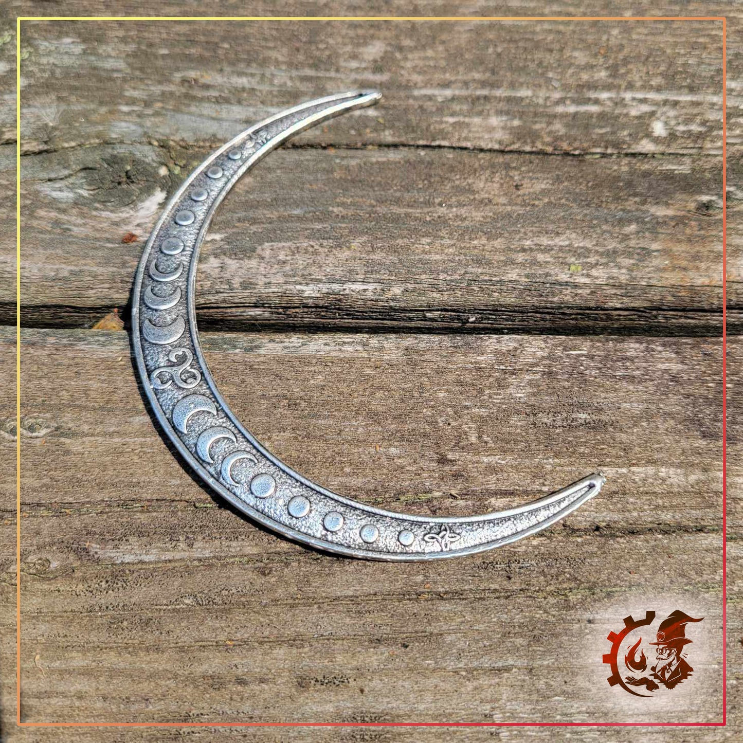 Hair jewel: Moon phases