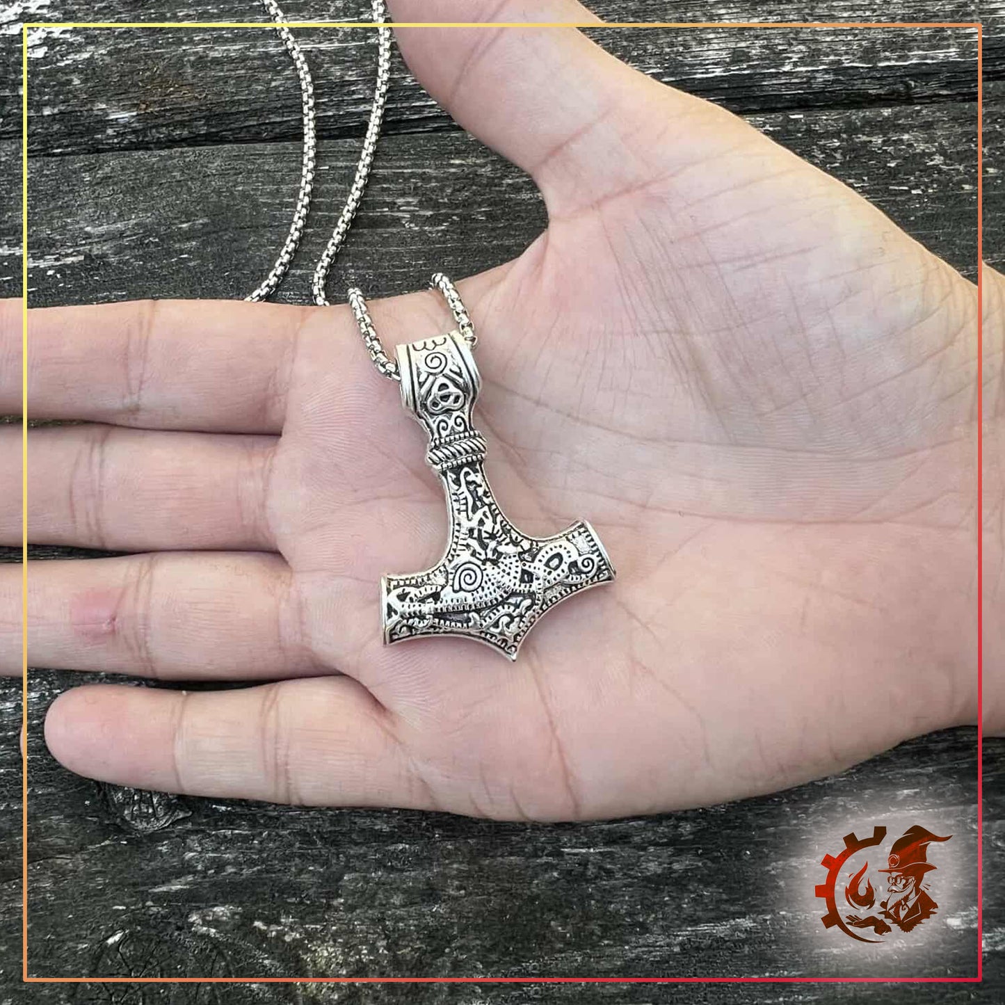 Viking necklace Mjölnir