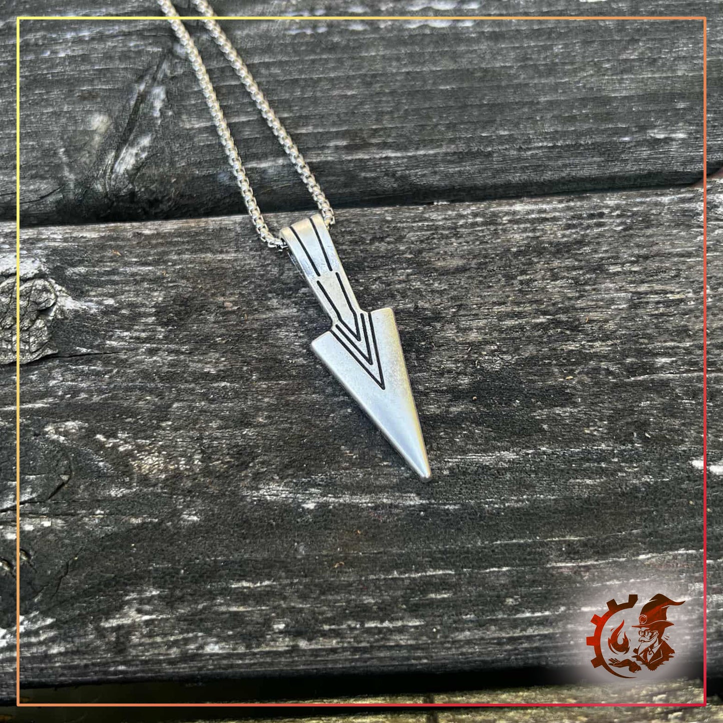 Collier viking Pointe de flèche