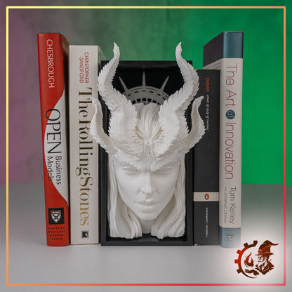 Book nook demon head