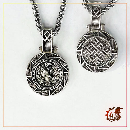 Collier corbeau d'Odin