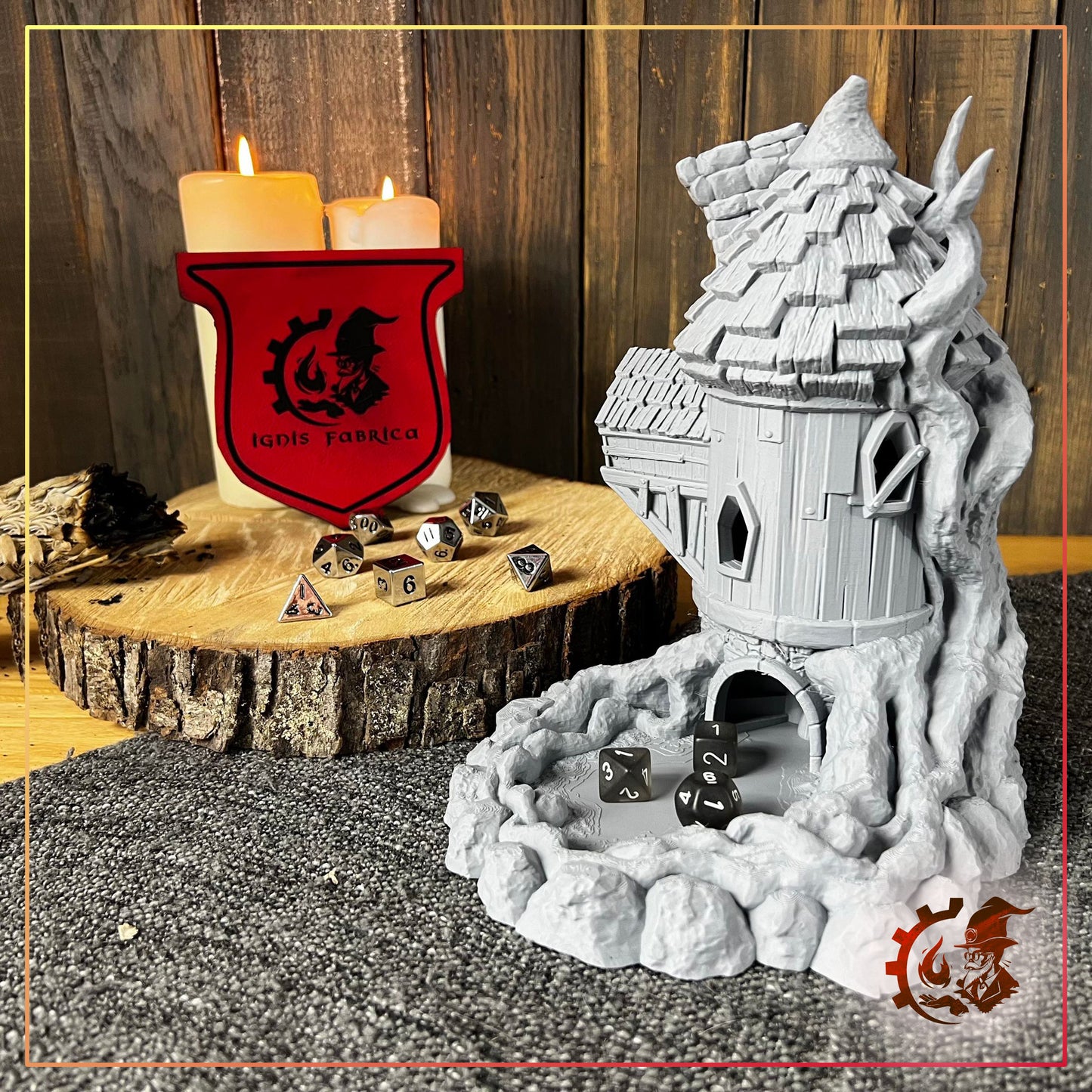 Dice tower Wizard's house