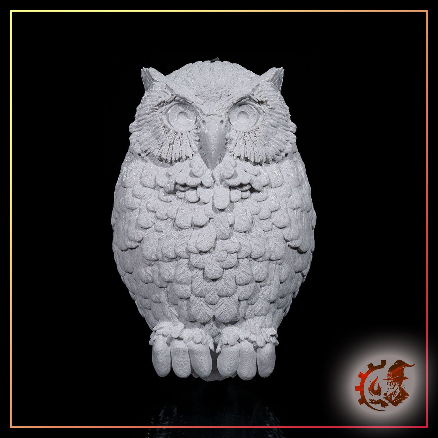 Lampe murale : Hibou