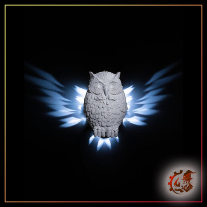 Wall light: Horned Owl