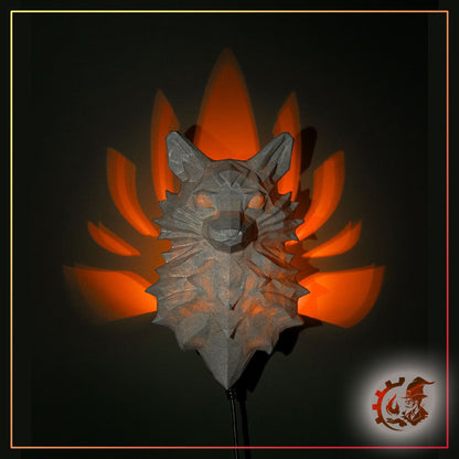 Wall light : Nine-Tailed fox