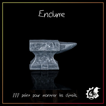 Ensemble de départ pour village – Accessoires en résine