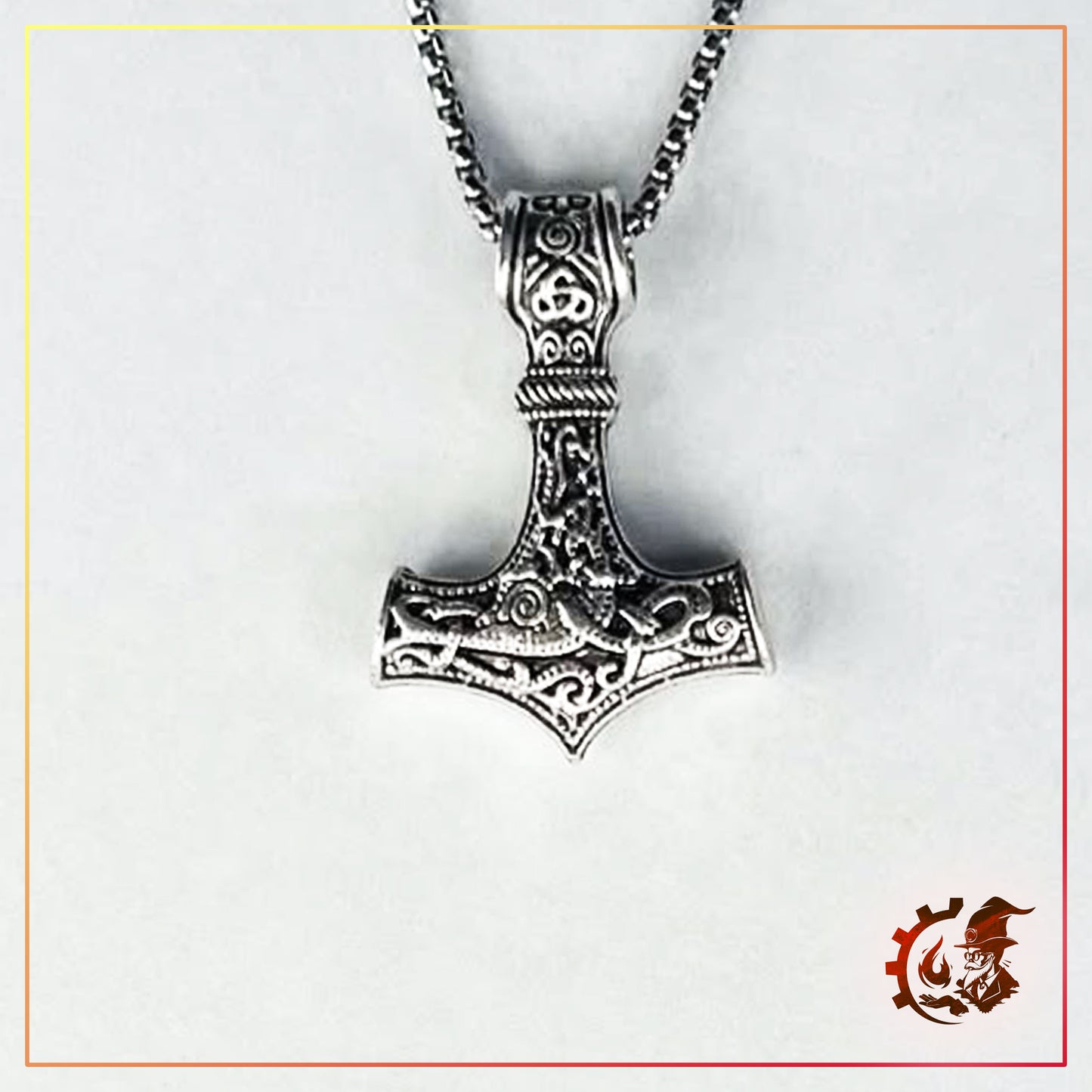 Collier viking Mjölnir