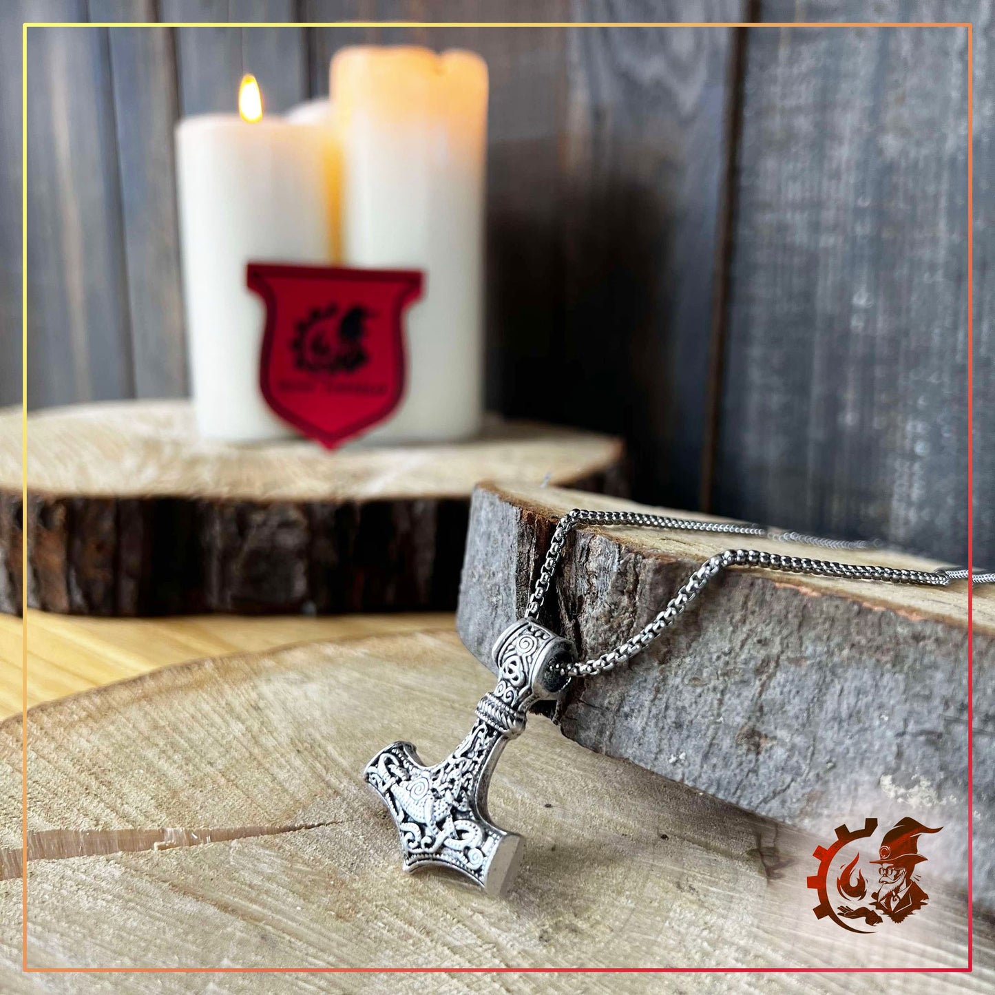 Viking necklace Mjölnir