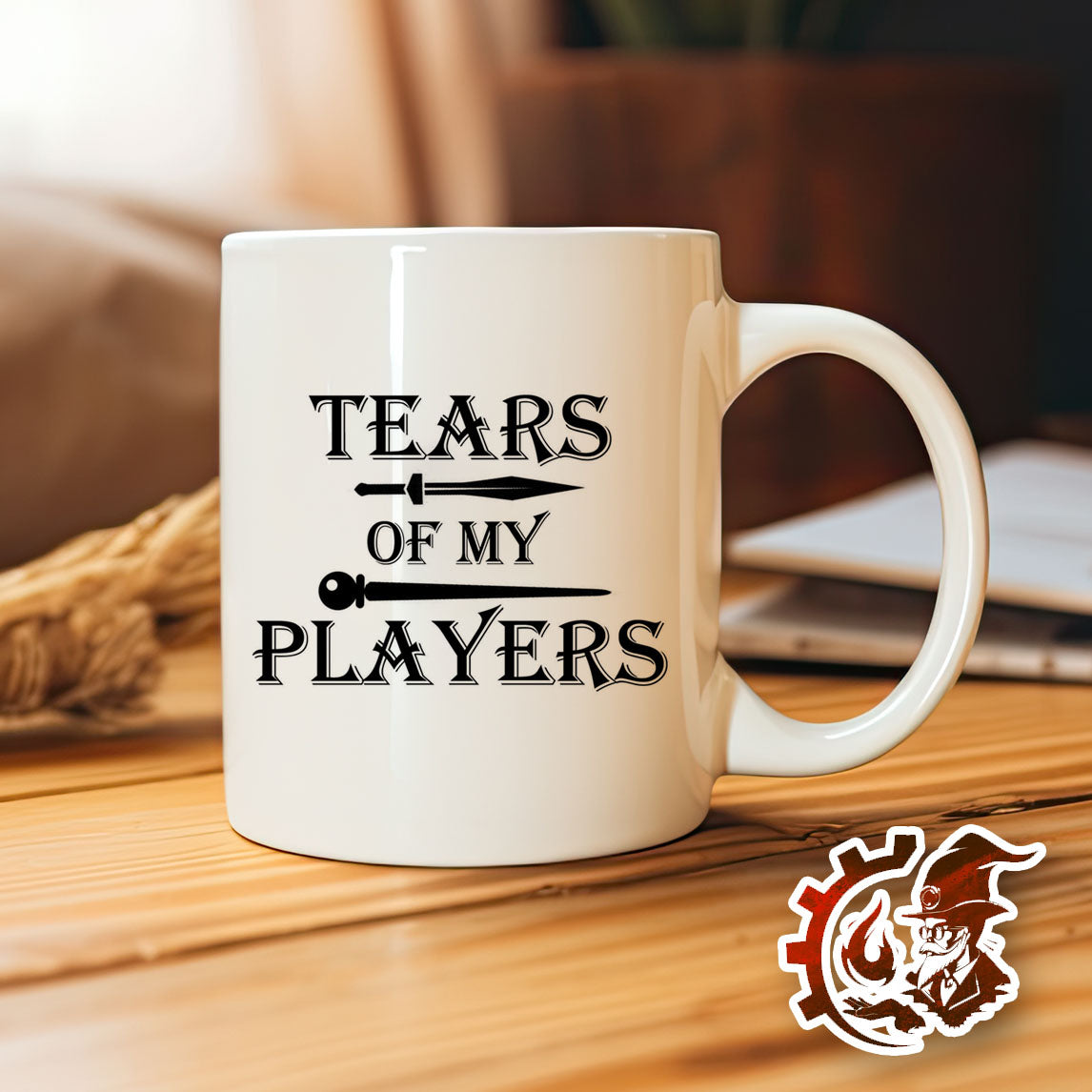 Ceramic mug Tears of my players