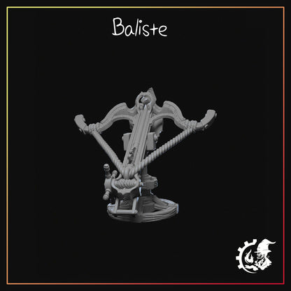 Ensemble Ravenhold (Fort-du-Corbeau) – Accessoires en résine et PLA