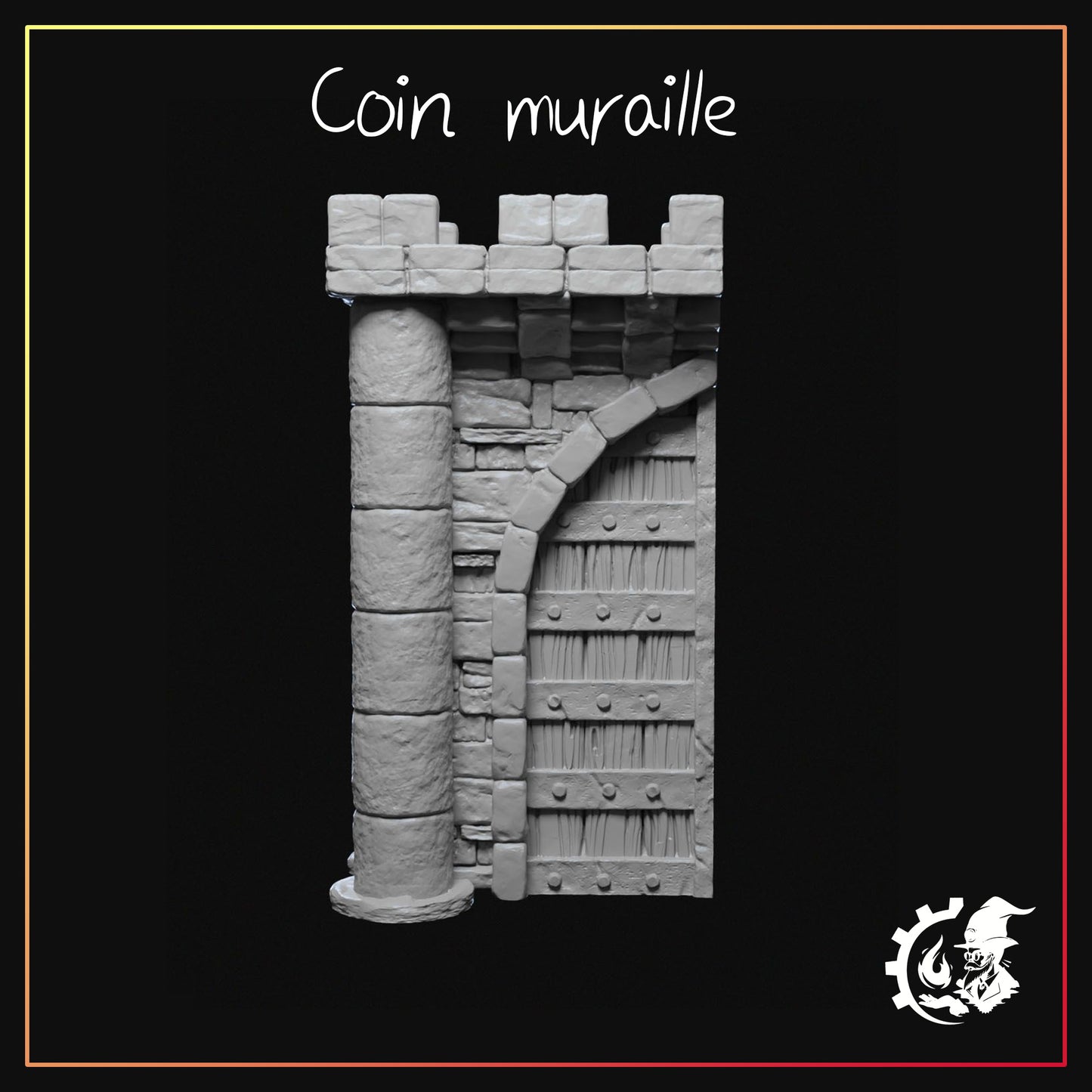 Ensemble Ravenhold (Fort-du-Corbeau) – Accessoires en résine et PLA