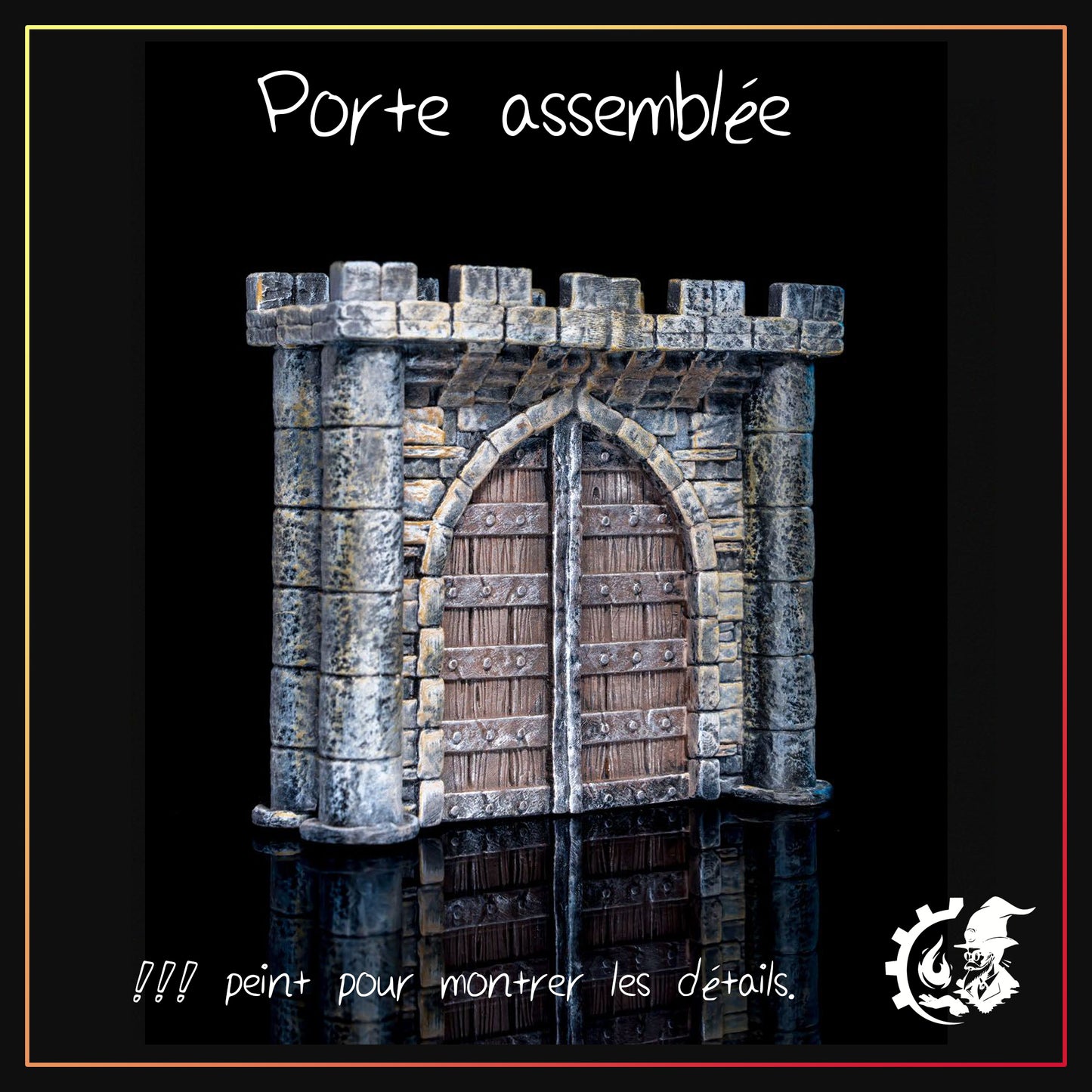 Ensemble Ravenhold (Fort-du-Corbeau) – Accessoires en résine et PLA