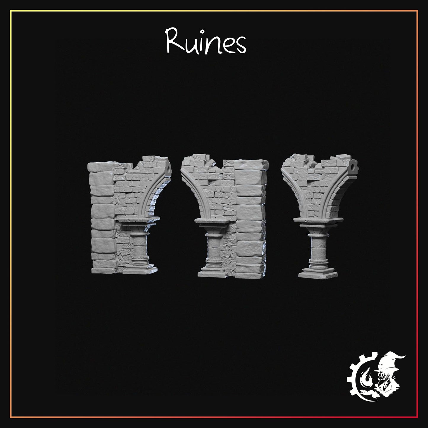 Mini-kit Ravenhold Forteresse et ruines