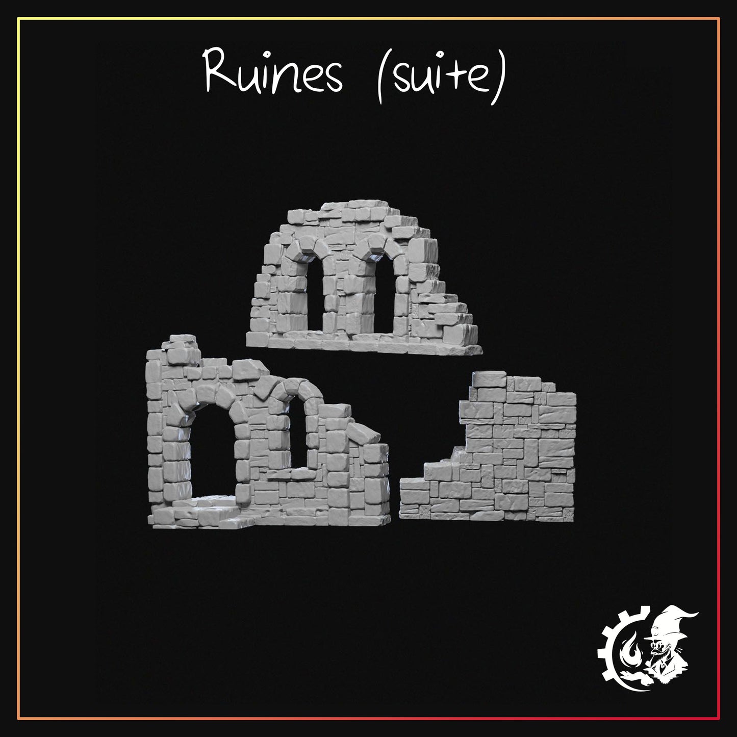 Mini-kit Ravenhold Forteresse et ruines